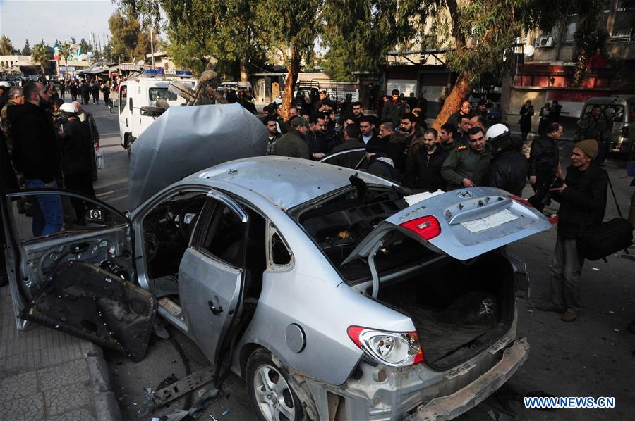 SYRIA-DAMASCUS-BLAST