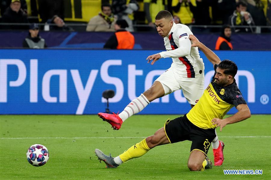 (SP)GERMANY-DORTMUND-UEFA CHAMPIONS LEAGUE-DORTMUND VS PSG