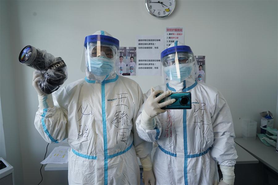 CHINA-HUBEI-NOVEL CORONAVIRUS-XINHUA-JOURNALISTS (CN)