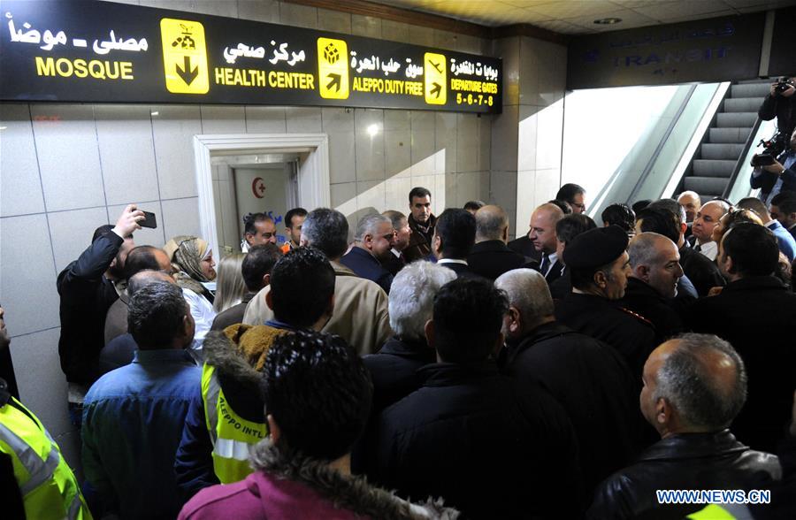 SYRIA-DAMASCUS-ALEPPO-FIRST FLIGHT 