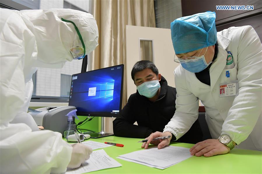 CHINA-JIANGXI-NANCHANG-RECOVERED CORONAVIRUS PATIENT-PLASMA-DONATION (CN)
