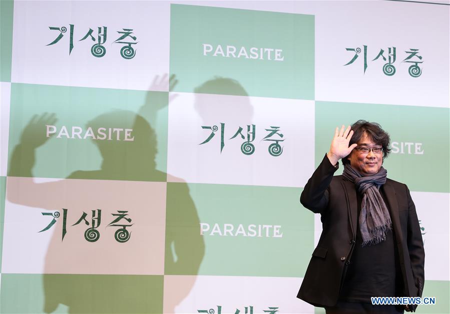 SOUTH KOREA-SEOUL-PARASITE-CREATIVE TEAM-PRESS CONFERENCE