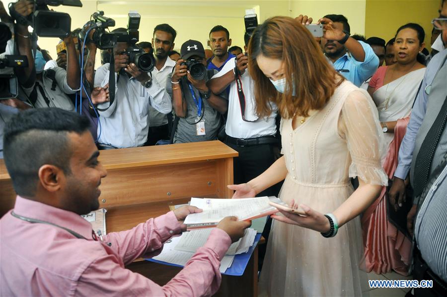 SRI LANKA-COLOMBO-SOLE COVID-19 PATIENT-DISCHARGE