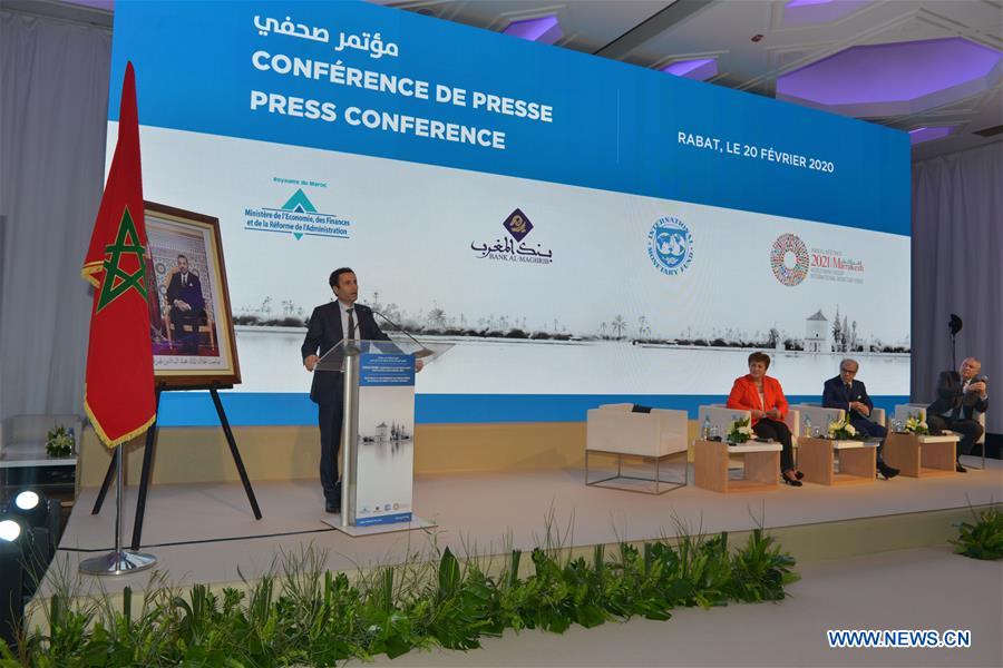 MOROCCO-RABAT-IMF-PRESS CONFERENCE