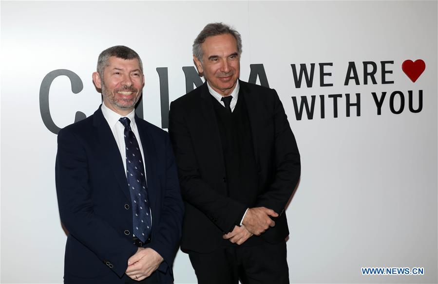 ITALY-MILAN-FASHION WEEK-CHINA WE ARE WITH YOU-INITIATIVE