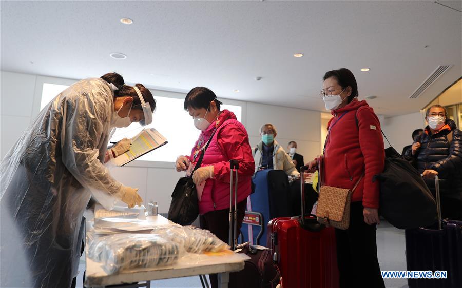 JAPAN-TOKYO-CORONAVIRUS-CRUISE SHIP-HONG KONG-CHARTERED FLIGHT