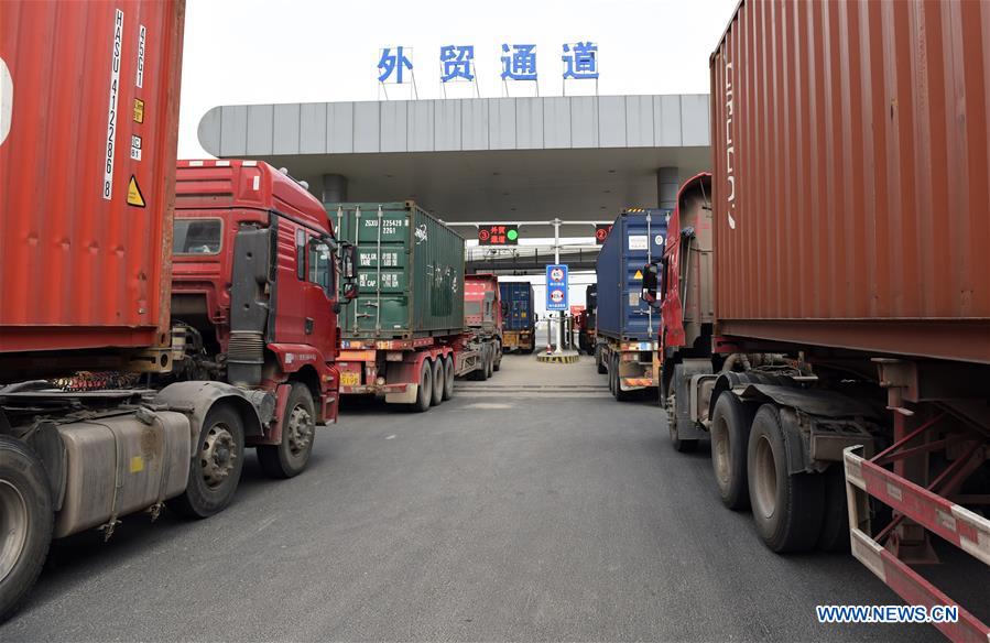 CHINA-ANHUI-HEFEI PORT-OPERATION-RESUMPTION (CN)