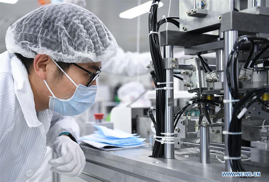 CHINA-GUANGZHOU-NOVEL CORONAVIRUS-GAC-FACE MASK PRODUCTION (CN)