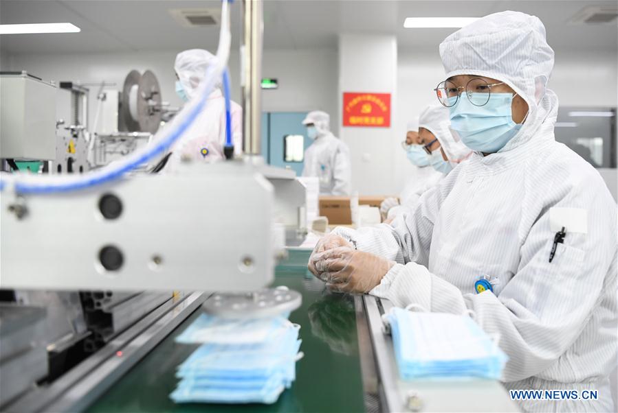 CHINA-GUANGZHOU-NOVEL CORONAVIRUS-GAC-FACE MASK PRODUCTION (CN)