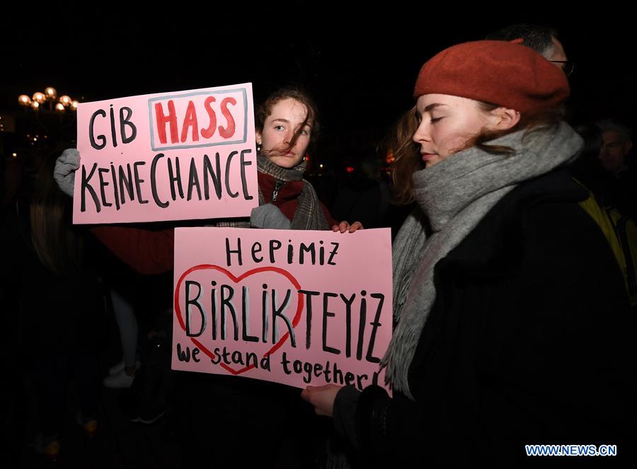 GERMANY-HANAU-SHOOTINGS-VICTIMS-CONDOLENCE