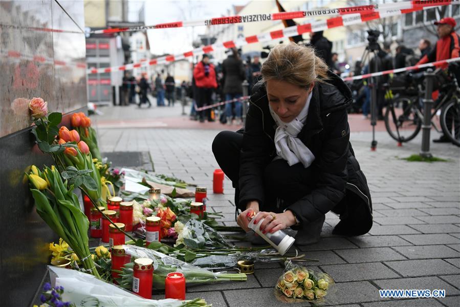 GERMANY-HANAU-SHOOTINGS-VICTIMS-CONDOLENCE