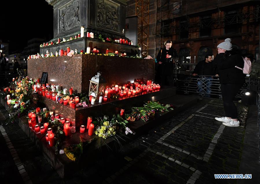 GERMANY-HANAU-SHOOTINGS-VICTIMS-CONDOLENCE