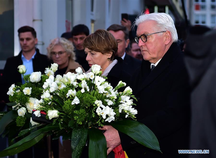 GERMANY-HANAU-SHOOTINGS-VICTIMS-CONDOLENCE