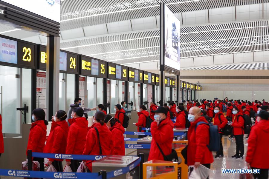 CHINA-CHONGQING-NCP-MEDICAL TEAM-AID (CN)