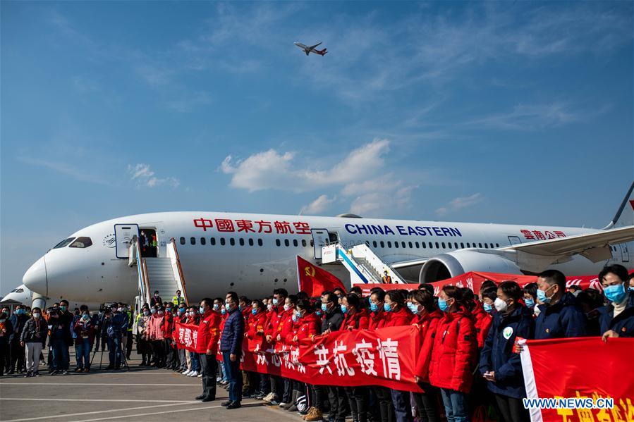 CHINA-YUNNAN-KUNMING-NCP-MEDICAL TEAM-AID (CN)