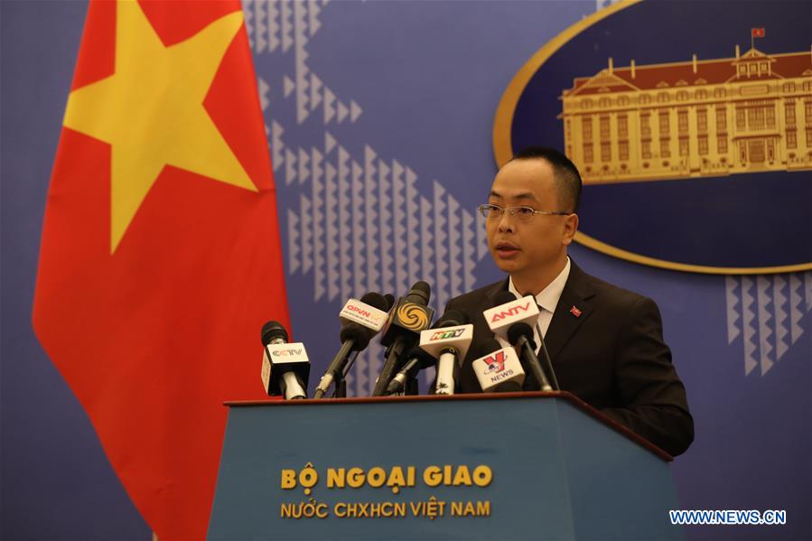 VIETNAM-HANOI-CHINA-PRESS CONFERENCE-COVID-19