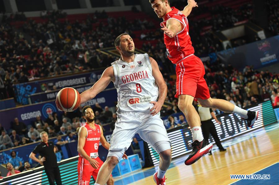 (SP)GEORGIA-TBILISI-BASKETBALL-FIBA-EUROBASKETBALL 2021-QUALIFIER