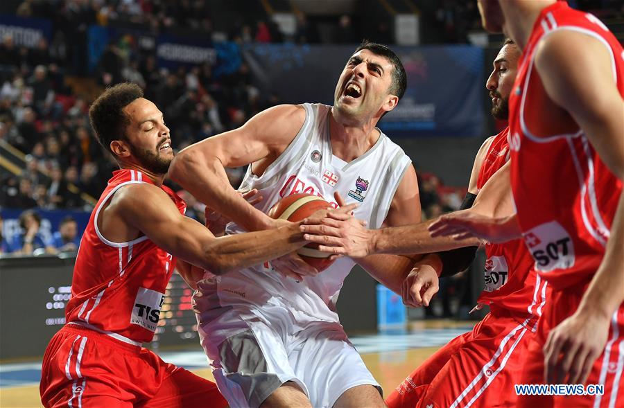 (SP)GEORGIA-TBILISI-BASKETBALL-FIBA-EUROBASKETBALL 2021-QUALIFIER