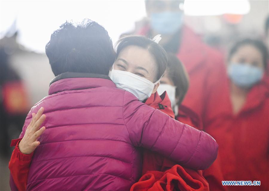 CHINA-CHONGQING-MEDICAL TEAM-WUHAN-NCP-AID (CN)