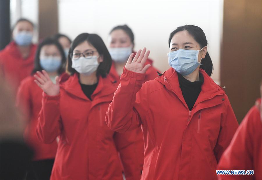 CHINA-CHONGQING-MEDICAL TEAM-WUHAN-NCP-AID (CN)