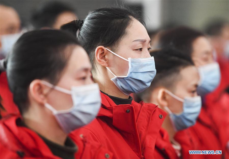 CHINA-CHONGQING-MEDICAL TEAM-WUHAN-NCP-AID (CN)