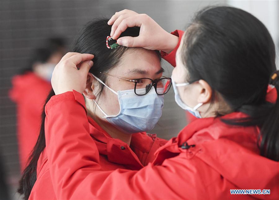 CHINA-CHONGQING-MEDICAL TEAM-WUHAN-NCP-AID (CN)