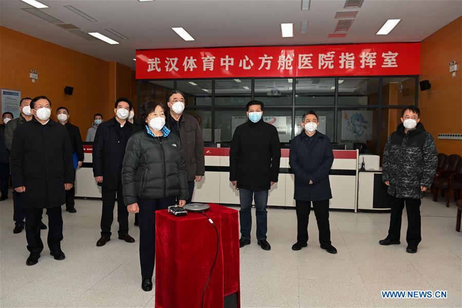 CHINA-HUBEI-WUHAN-NCP-SUN CHUNLAN-FRONTLINE MEDICS (CN)