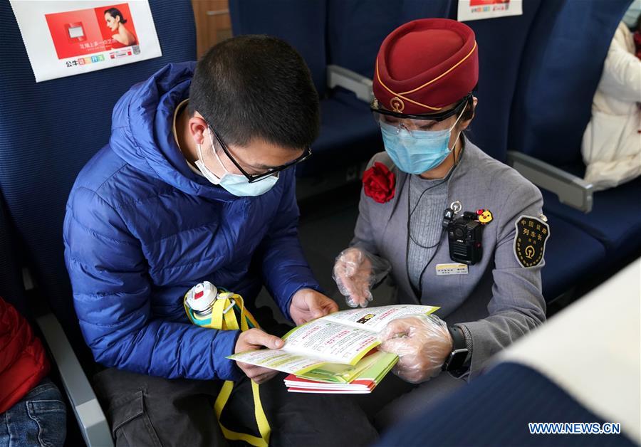 CHINA-HENAN-CUSTOMIZED TRAIN-RETURN TO WORK (CN) 