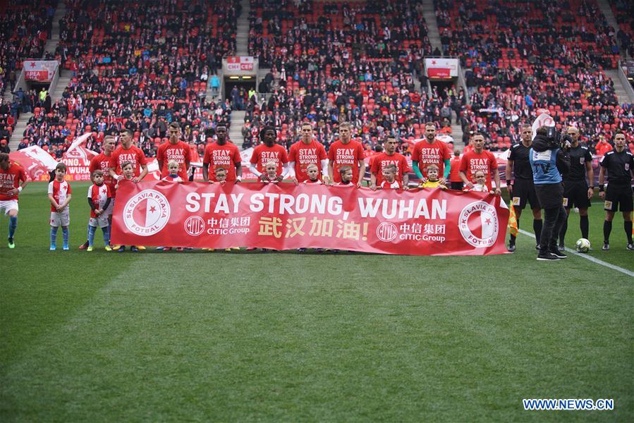 Czech top-flight team SK Slavia Praha expresses solidarity with