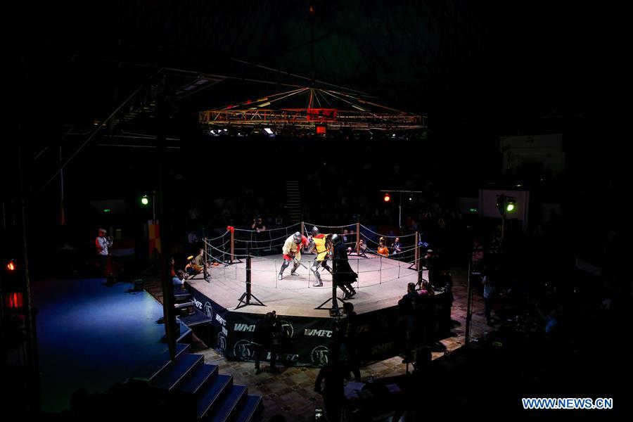 RUSSIA-MOSCOW-MEDIEVAL KNIGHTS-WARRIOR 2020