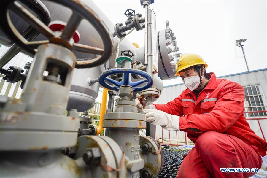 CHINA-CHONGQING-COVID-19-SHALE GAS-PRODUCTION RESUMPTION (CN)