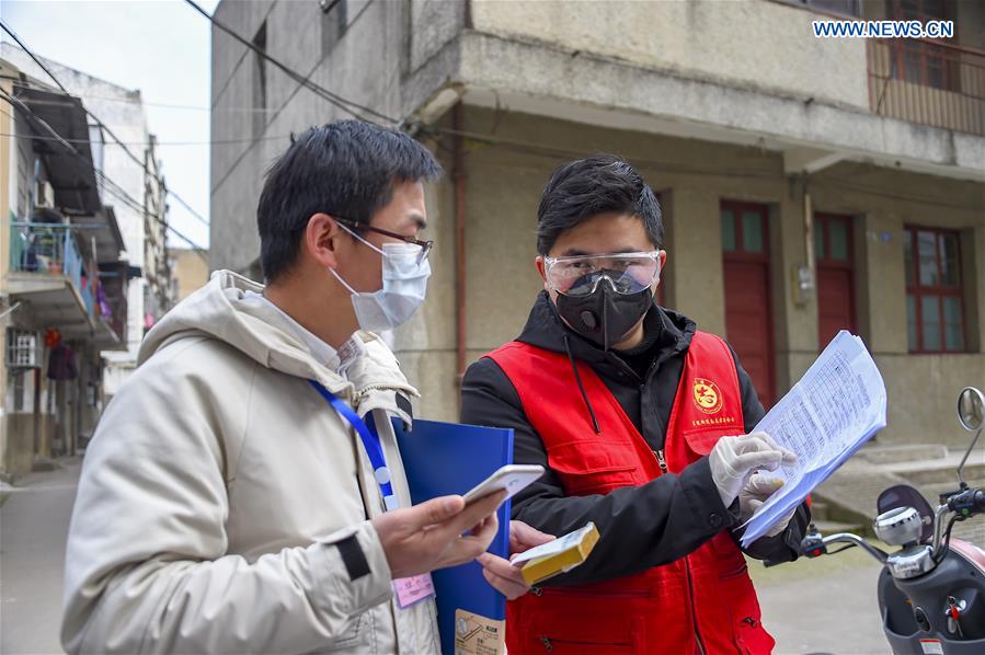 CHINA-HUBEI-XIAOGAN-COVID-19-VOLUNTEER (CN)