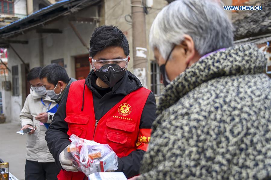 CHINA-HUBEI-XIAOGAN-COVID-19-VOLUNTEER (CN)