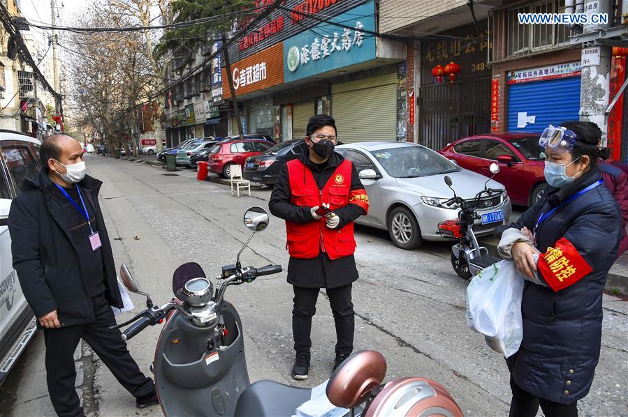 CHINA-HUBEI-XIAOGAN-COVID-19-VOLUNTEER (CN)