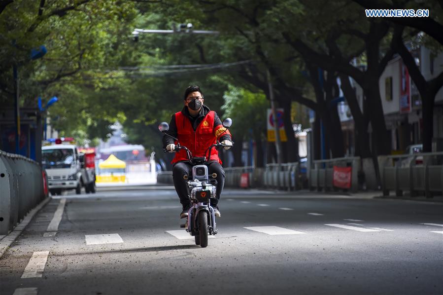 CHINA-HUBEI-XIAOGAN-COVID-19-VOLUNTEER (CN)