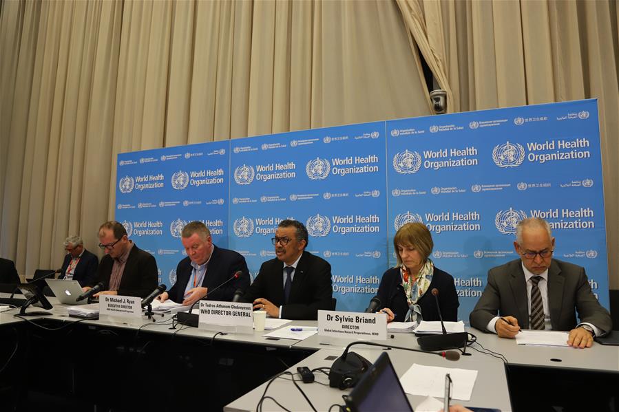 SWITZERLAND-GENEVA-WHO-COVID-19-TEDROS-DAILY BRIEFING