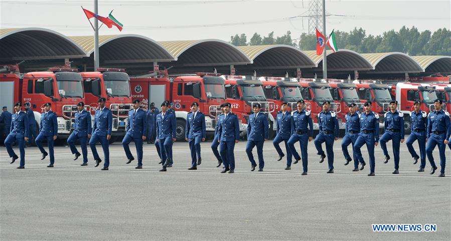 KUWAIT-FARWANIYA GOVERNORATE-FIREFIGHTERS-GRADUATION CEREMONY
