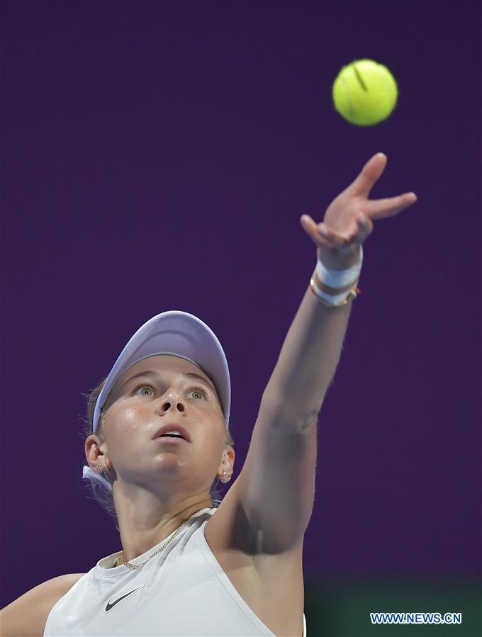 (SP)QATAR-DOHA-TENNIS-WTA-SINGLES