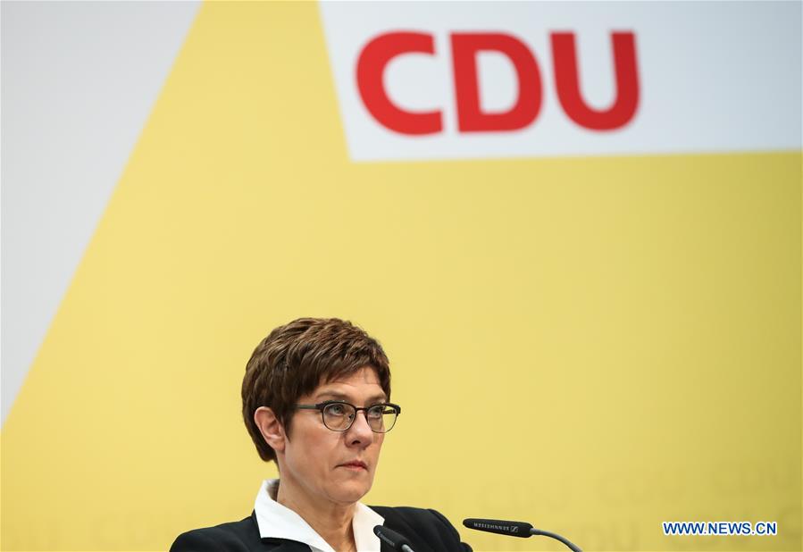 GERMANY-BERLIN-CDU-PRESS CONFERENCE