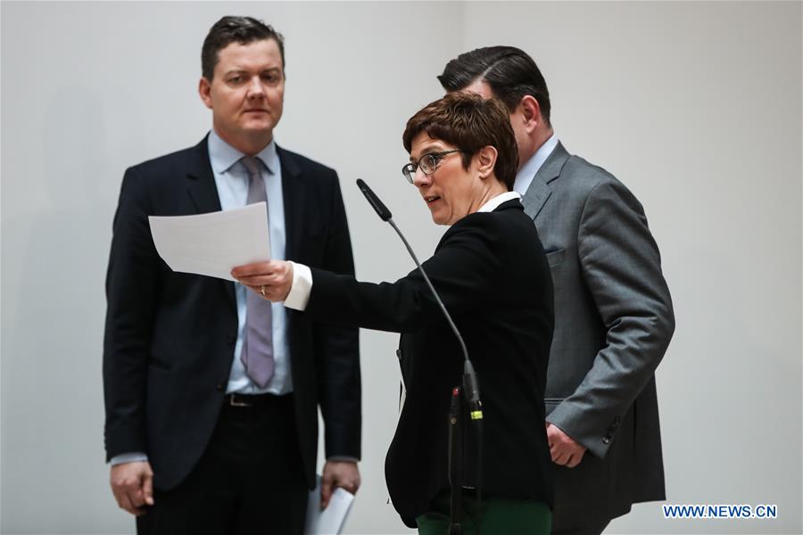 GERMANY-BERLIN-CDU-PRESS CONFERENCE