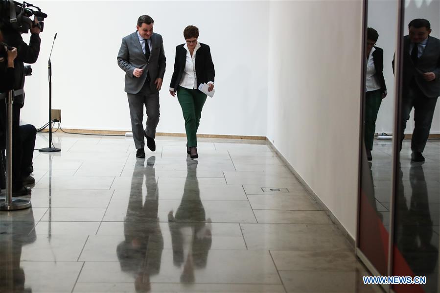 GERMANY-BERLIN-CDU-PRESS CONFERENCE