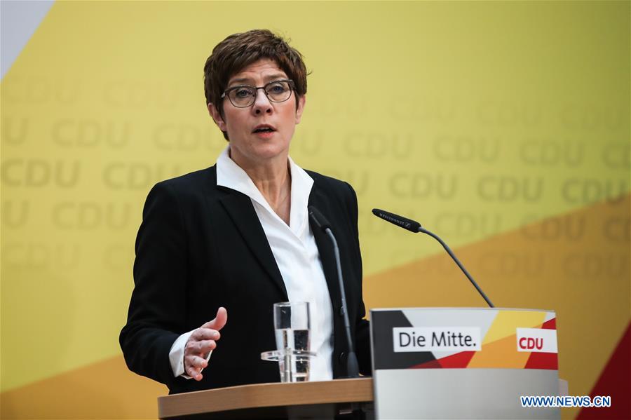 GERMANY-BERLIN-CDU-PRESS CONFERENCE