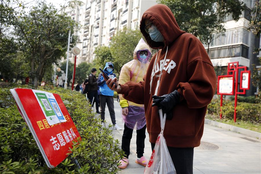 CHINA-WUHAN-LIVING MATERIALS-COMMUNITY (CN)