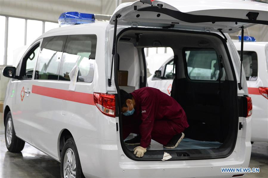 CHINA-HEFEI-CORONAVIRUS-AMBULANCE-PRODUCTION (CN)