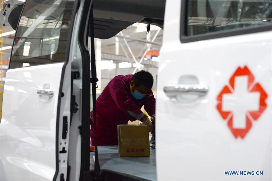 CHINA-HEFEI-CORONAVIRUS-AMBULANCE-PRODUCTION (CN)