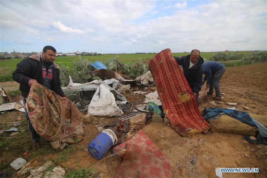 MIDEAST-GAZA-AIRSTRIKE