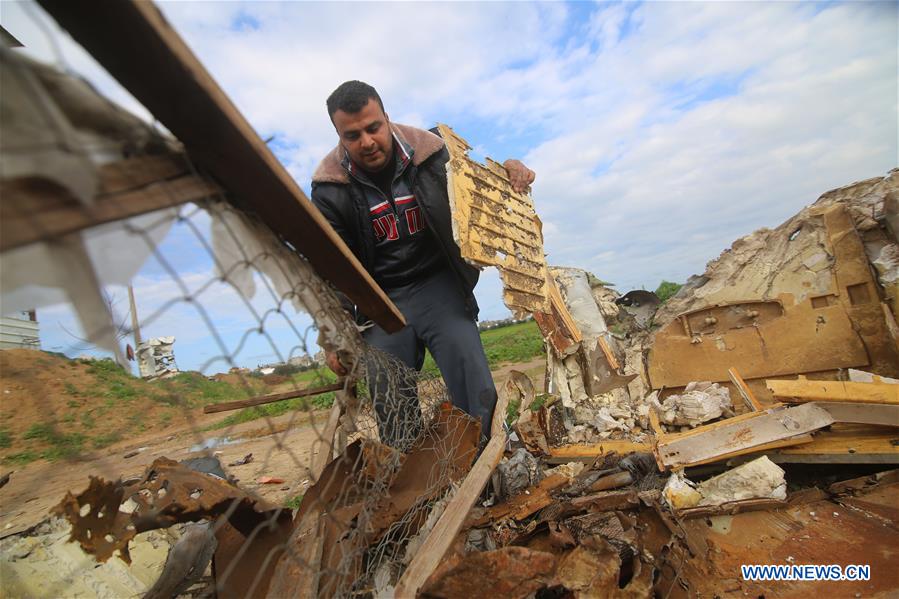 MIDEAST-GAZA-AIRSTRIKE