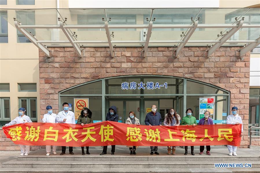 CHINA-SHANGHAI-CORONAVIRUS PATIENTS-RECOVERY (CN)