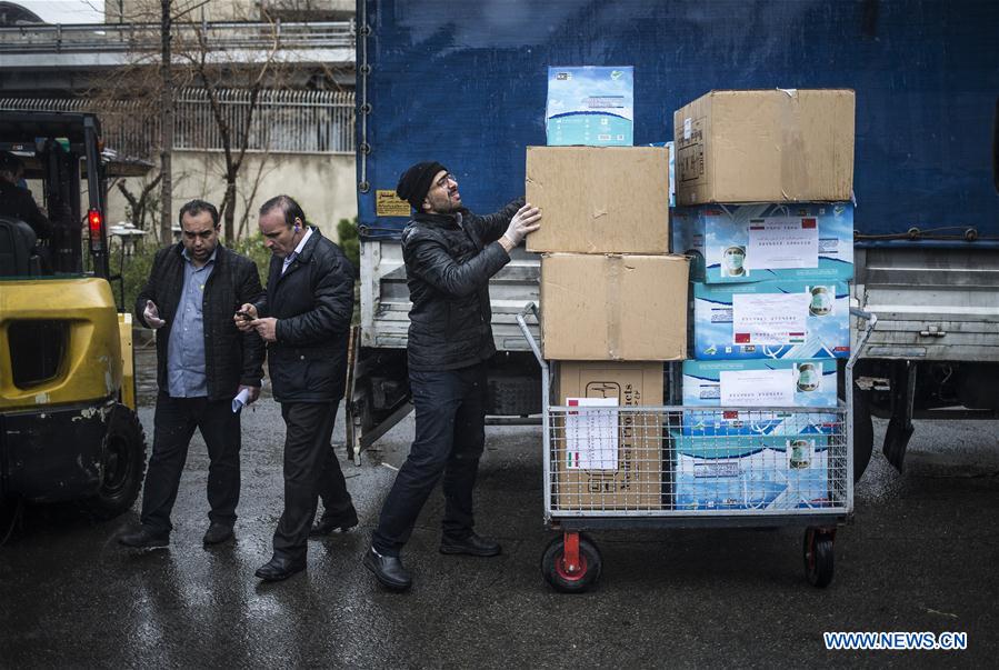 IRAN-TEHRAN-CHINA-MASKS-DONATION