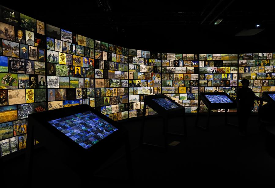 BRITAIN-LONDON-MEET VINCENT VAN GOGH EXPERIENCE